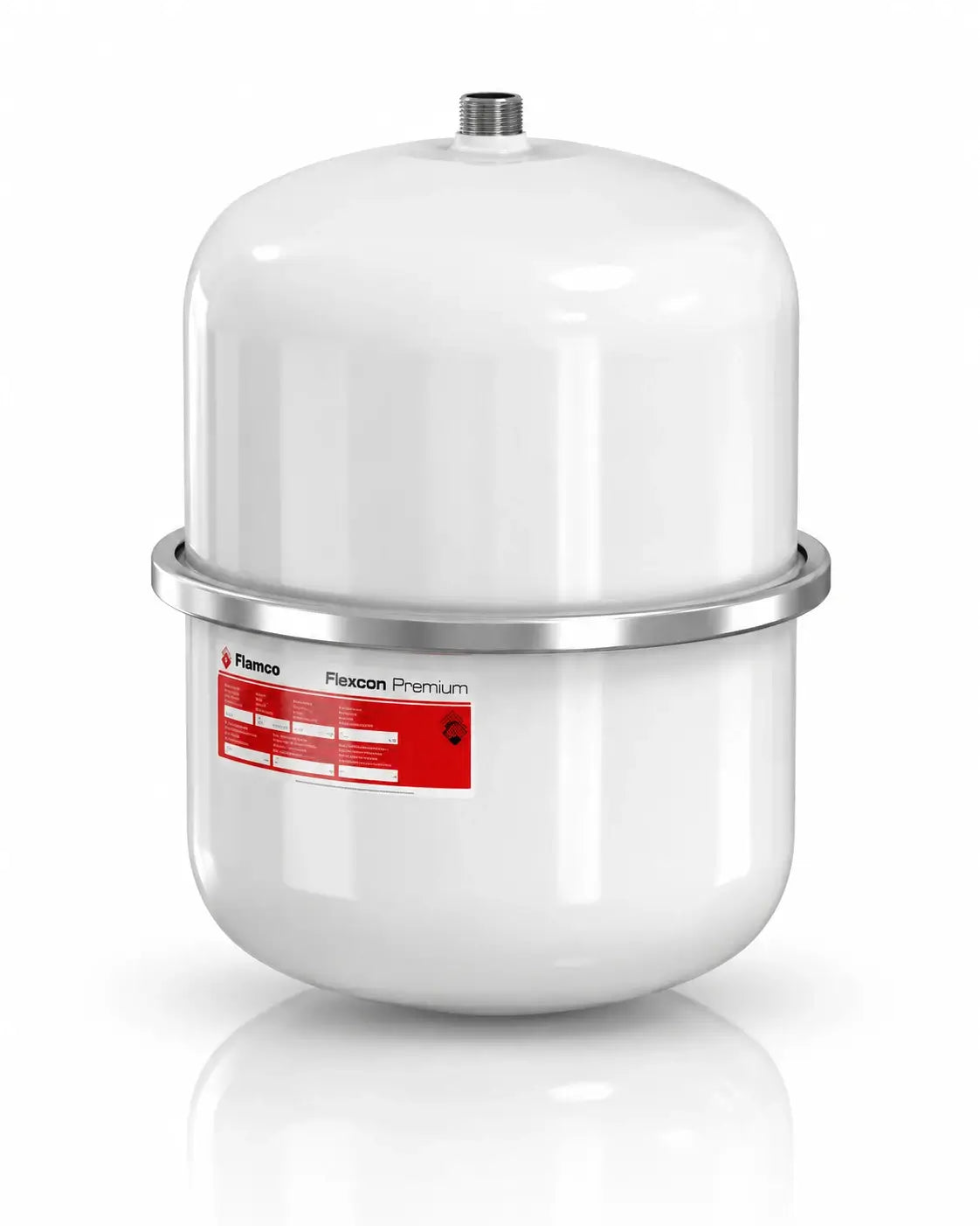 Flamco Flexcon Premium expansievat 18 liter 0,5 bar wit 16919