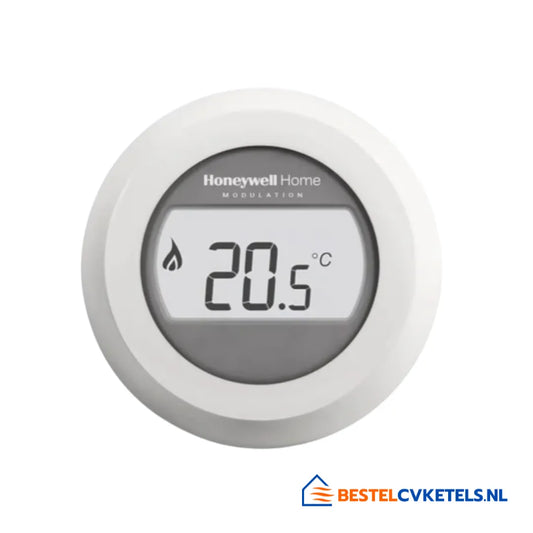 Honeywell Round modulerende kamerthermostaat T87M2018 voor energiebesparende temperatuurregeling in woningen