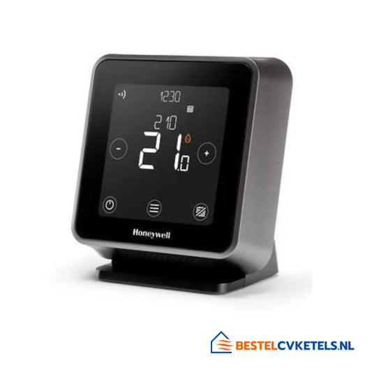 Honeywell Lyric T6R draadloze slimme thermostaat + tafelstandaard Y6H910RW4013 voor zakelijk en woninggebruik