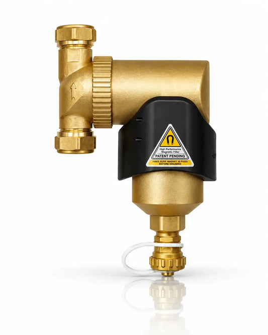Spirotech SpiroTrap MagnaBooster MB3 vuilafscheider 22 mm knel