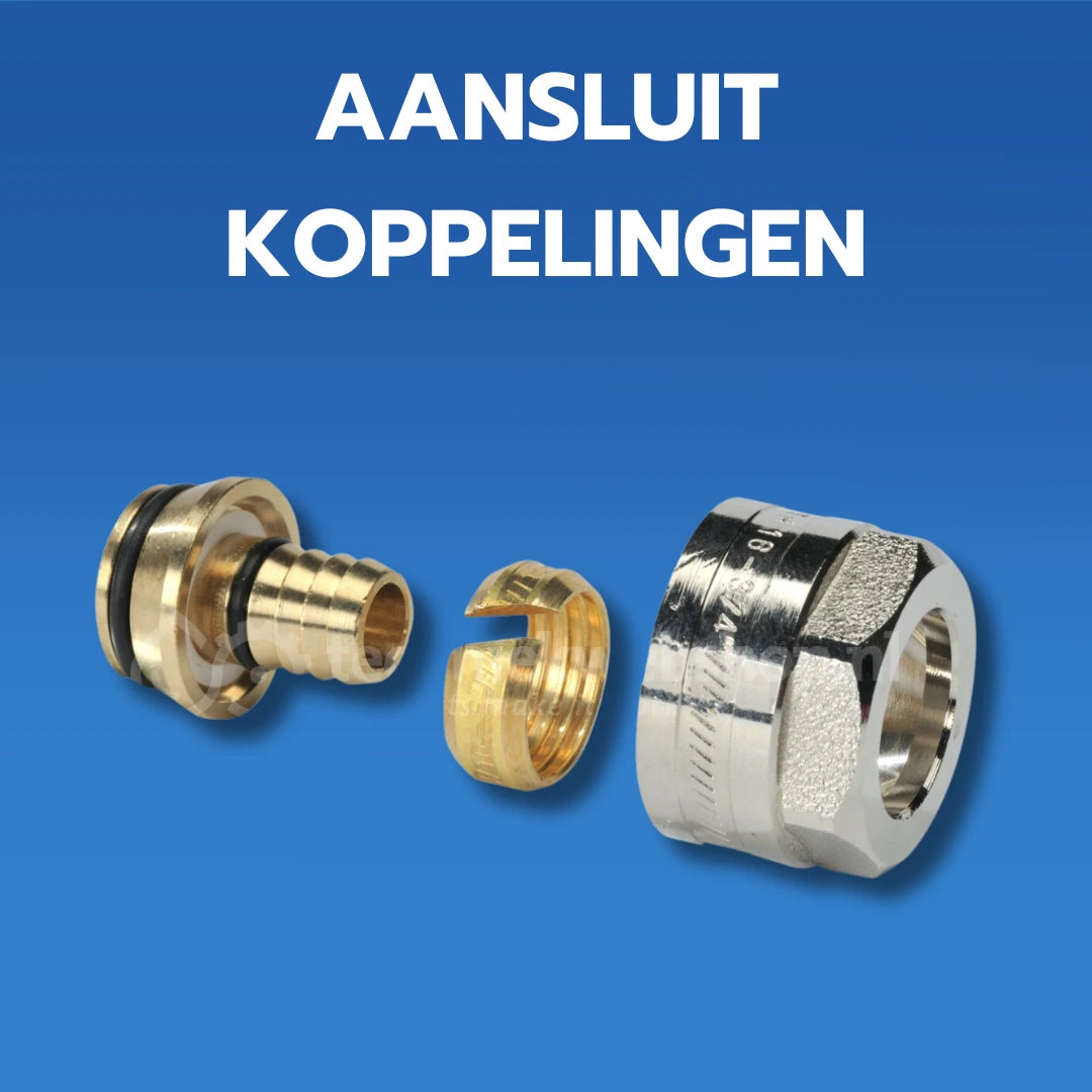 Aansluit koppelingen – duurzame en lekvrije koppelingen voor vloerverwarming en centrale verwarming systemen