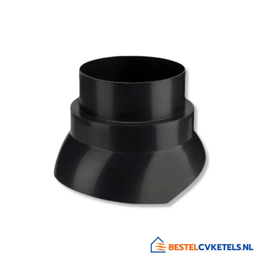 Burgerhout Scharnierkap PP 25-45° 120 mm Zwart 400453708