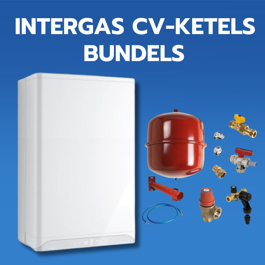 Intergas CV-ketels bundels – complete HR-ketel pakketten met hoog rendement en lage energiekosten
