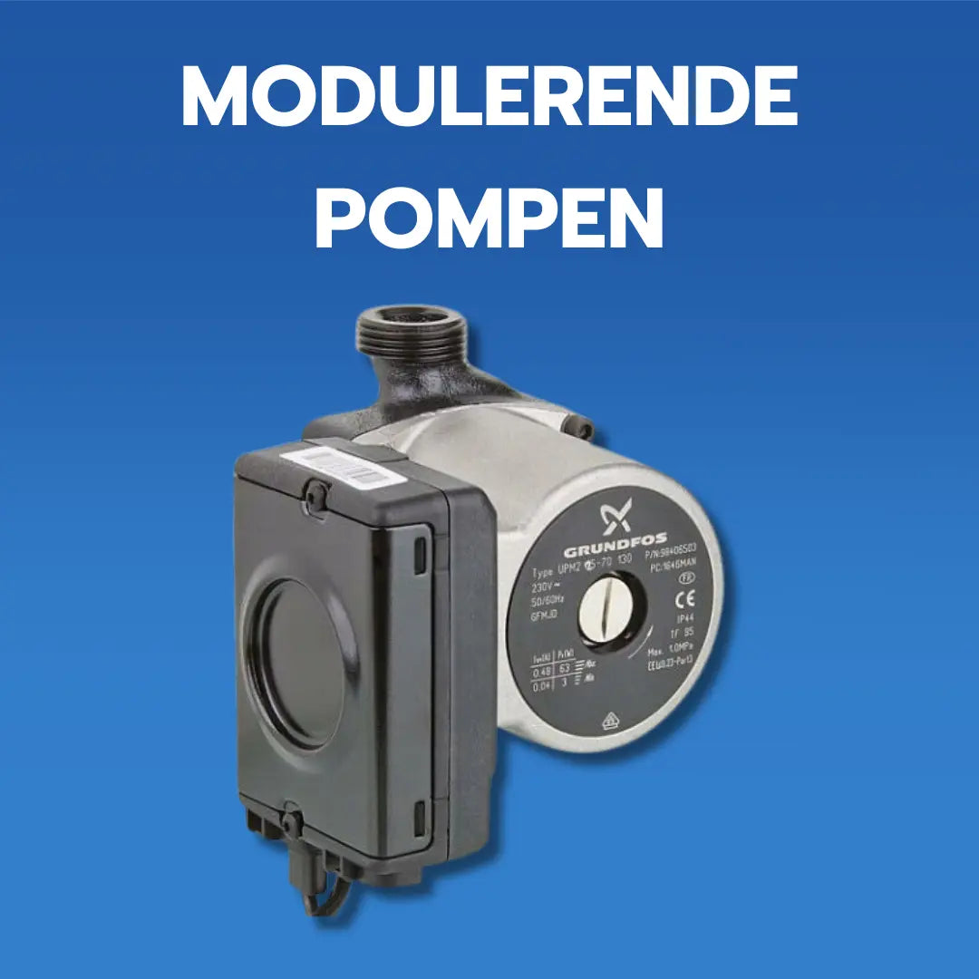 Modulerende pompen – efficiënte en energiezuinige pompen voor optimale circulatie in cv- en vloerverwarmingssystemen