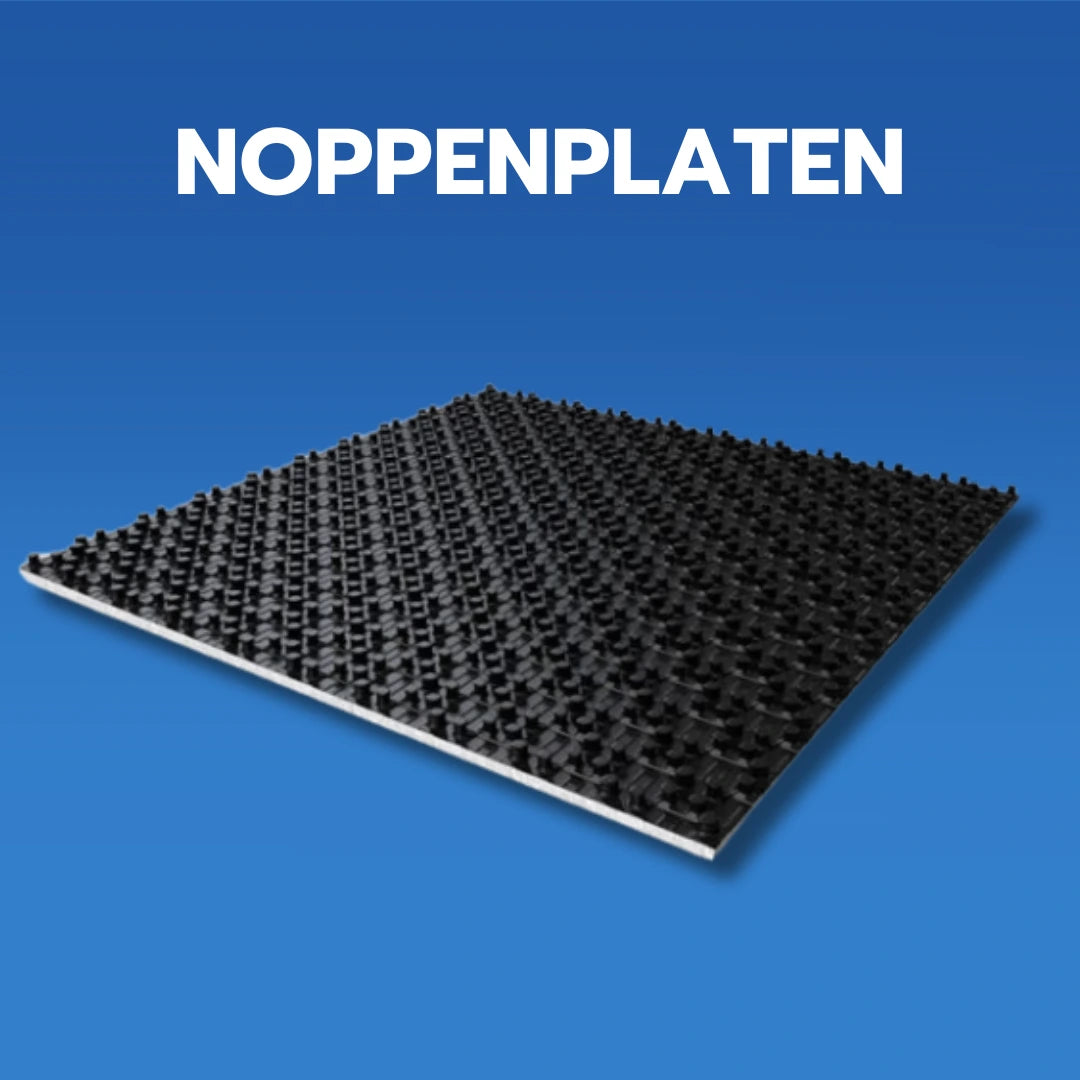 Noppenplaten voor vloerverwarming – isolerende platen voor eenvoudige montage en optimale warmteverdeling