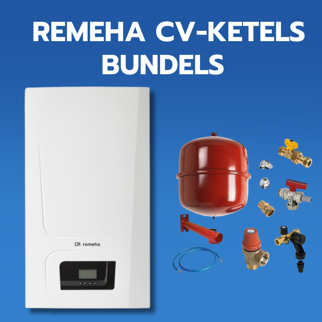 Remeha CV-ketels bundels – energiezuinige HR-ketel pakketten voor betrouwbare verwarming en warm water