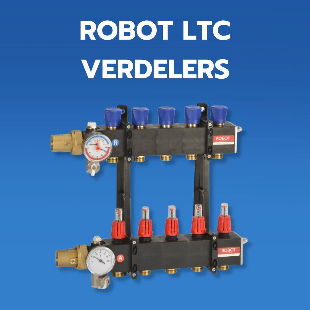 Robot LTC vloerverwarming verdeler – lage temperatuur verdeler met automatische controle voor efficiënte warmteverdeling