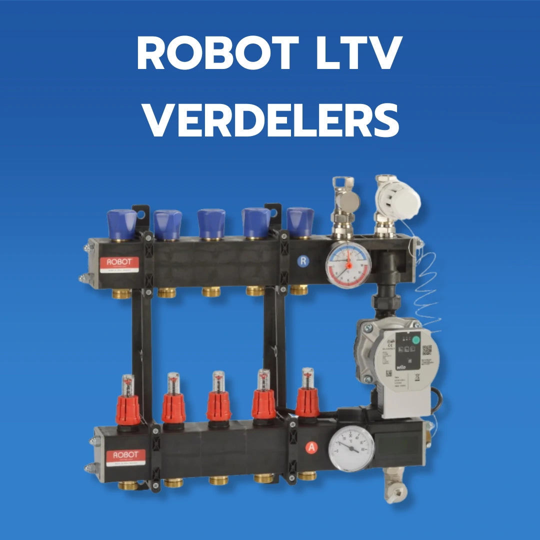 Robot LTV vloerverwarming verdeler – lage temperatuur verdeler voor efficiënte en energiezuinige warmteverdeling