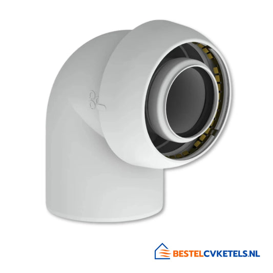 Burgerhout Easy Safe-PP Bocht 90° 60-100 410470875