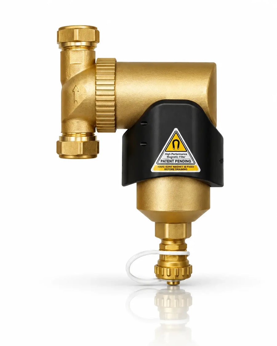 Spirotech SpiroTrap MagnaBooster MB3 vuilafscheider 22 mm knel